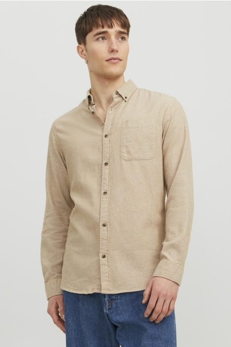 Jack & Jones jjeclassic melange shirt ls sn